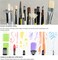 ARTIFY 10 Pieces Paint Brush Set, Intermediate Series, Includes a Carrying Case, Premium Nylon Hair Brushes for Acrylic, Watercolor, Oil and Gouache Painting (White - Premium Nylon Hair)